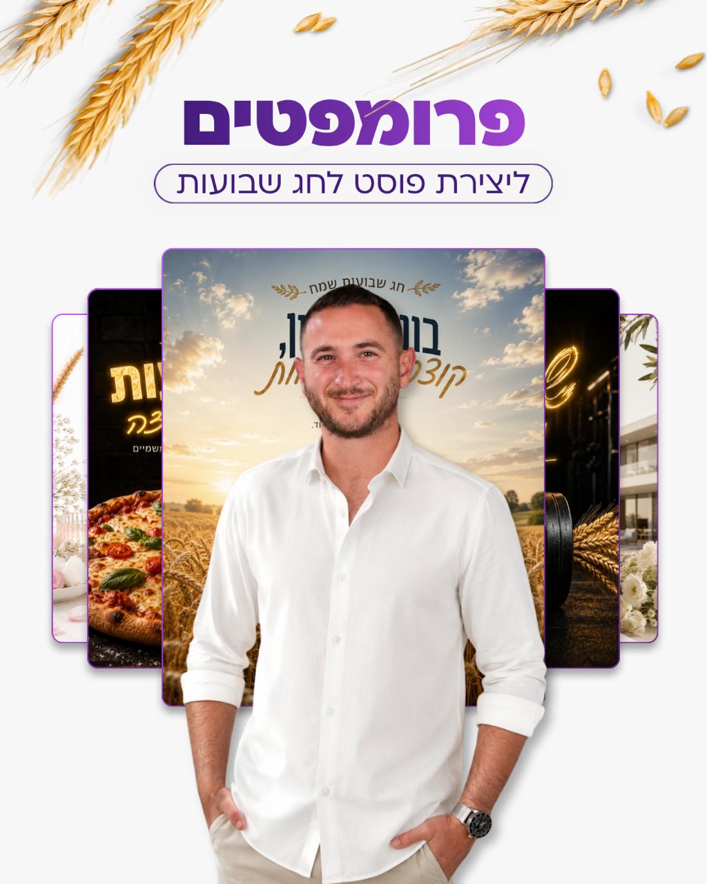 פרומפטים מטורפים לחג שבועות